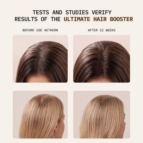 Liquid Hair Growth Supplement with Biotin. Ready-to-Drink. Clinically Proven for Stronger and Shinier Hair, Less Shedding, + Scalp Coverage. Anti-Hair Loss. 28 Servings Ultimate Hair Booster in Kuwait
