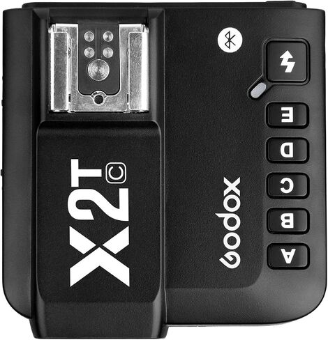 Godox Flash X2T-C 2.4GHz TTL Wireless Flash Trigger, Compatible with Canon, High-Speed Sync up to 1/8000s, Multi-Group Control, Intuitive Interface, Reliable Wireless Operation for Studio & Location in Kuwait