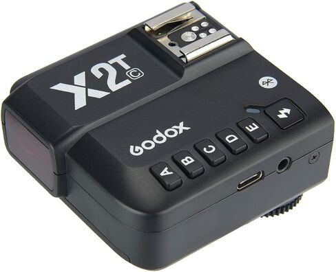 Godox Flash X2T-C 2.4GHz TTL Wireless Flash Trigger, Compatible with Canon, High-Speed Sync up to 1/8000s, Multi-Group Control, Intuitive Interface, Reliable Wireless Operation for Studio & Location in Kuwait