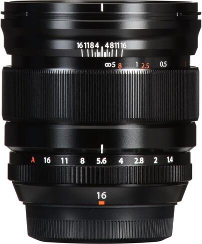 FUJIFILM XF 16mm f/1.4 R WR Lens 16463670 - Essential UV Filter with Tulip Lens Hood Bundle in Kuwait