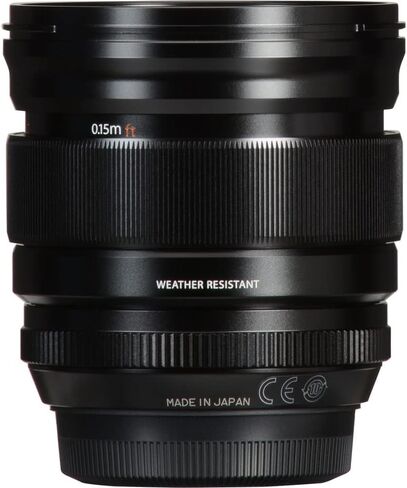 FUJIFILM XF 16mm f/1.4 R WR Lens 16463670 - Essential UV Filter with Tulip Lens Hood Bundle in Kuwait