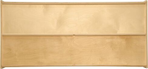 2-Shelf Kids Bookshelf & Toy Storage Organizer | 3-Section Montessori Shelves for Home & Classroom Organization & Storage in Kuwait
