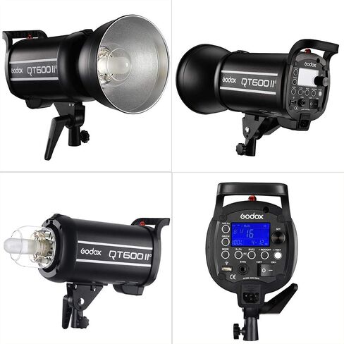 GODOX QT600IIM Studio Strobe Flash Light 600W Professional Photography Studio Lights Monolight Modeling Lamp for Studio Portrait Photography (QT600IIM) in Kuwait