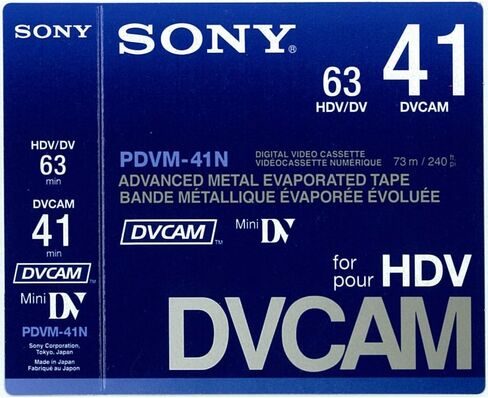 PDVM-41N/3 41 Minute DVCAM Mini Cassette in Kuwait