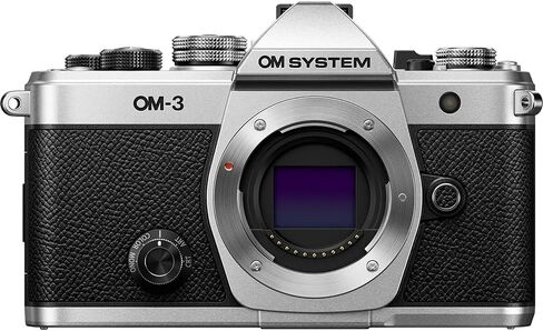 OM SYSTEM OM-3 Mirrorless Micro Four Thirds Interchangeable Lens Camera Bundle with Premium 64GB PRO SDXC Memory Card, Deco Essentials Camera Bag & Corel Photo Video Suite in Kuwait