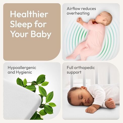 NUMU Air Baby Sleep Crib Mattress in Kuwait