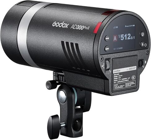 Godox Flash AD300Pro II All-in-One Outdoor Flash 2-Light Softbox Kit, Portable Multi-Light Flash Setup for Portrait, Studio, Commercial Photography and Content Creation in Kuwait