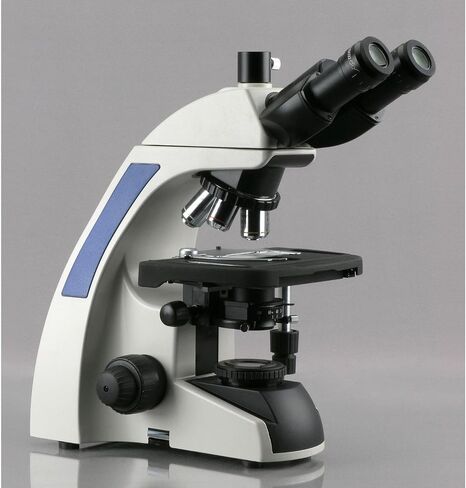 AmScope 40X-2500X Plan Infinity Kohler Laboratory Trinocular Compound Microscope in Kuwait