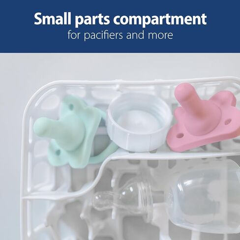 Dr. Brown's Dishwasher Basket for Small Baby Bottle Parts, Pacifiers, and Accessories, Clean, Store and Organize Newborn Essentials, BPA Free, Green (Pack of 2) in Kuwait