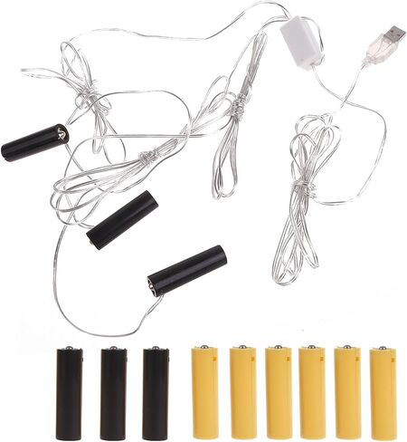 Continuous Power Supply: Designed to Replace AA Battery Packs and Provide Stable USB Powered Energy for Compatible Low Voltage Devices, Reducing Frequent Battery Replacement Needs in Kuwait