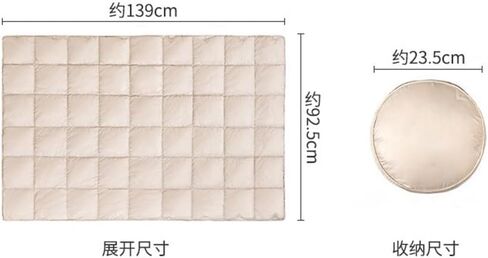 Outdoor Multi Functional Down Blanket Super Light Quilt Travel Portable Shawl Aircraft in Kuwait