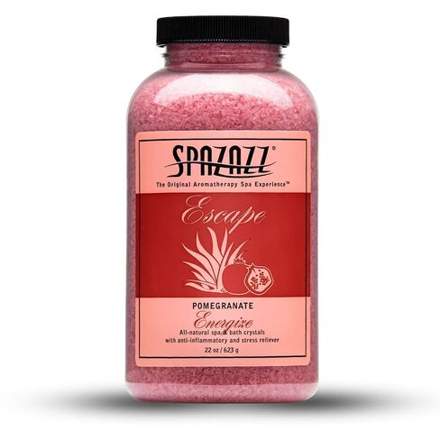 Spazazz SPZ-261 Escape Aromatherapy Crystals Container, 22-Ounce, Pomegranate Energize in Kuwait