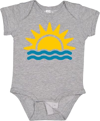 inktastic Summer Sunrise over Water Baby Bodysuit in Kuwait