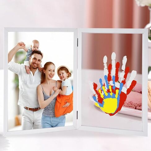 CHERRY CHEERS Exclusive House Shaped Family Handprint Kit; Unique DIY Keepsake, Complete Set, Meaningful Gift for Home Decor, Family Craft & Memory Making in Saudi Arabia