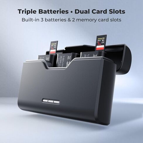K&F CONCEPT NP-BX1 Battery and Charger Set Compatible with Sony ZV-1 ZV-1 II Cyber-Shot DSC-HX80 HX90V HX95 HX99 RX1 RX1 RX1R II in Kuwait