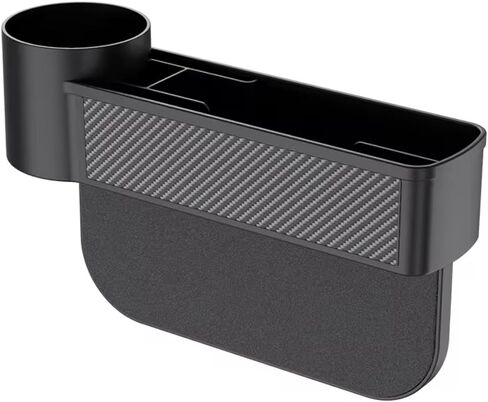 Car Seat Gap Filler with Cup Holder, Console Organizer, Anti-Sliding EVA Base in Kuwait