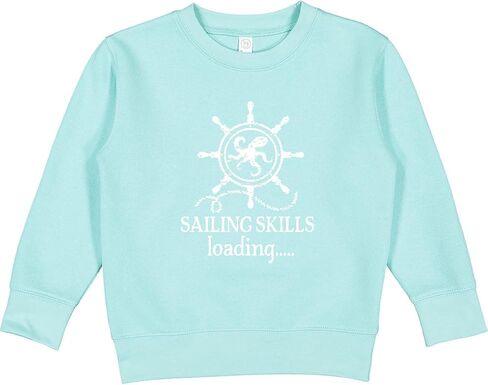 inktastic Sailing Skills Loading Maritime Boating Toddler Sweatshirt in Kuwait