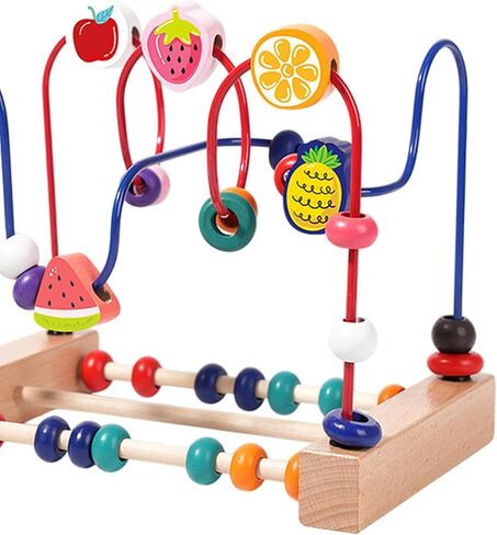 harayaa Bead Maze Toy Developmental New Year Gift Hand Eye Coordination Counting in Kuwait