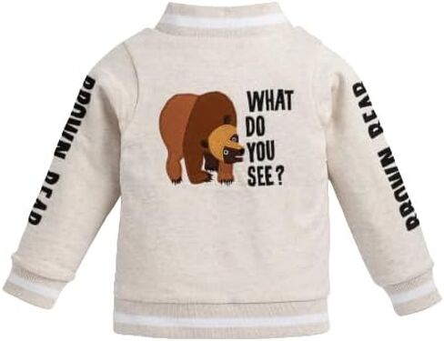 monica + andy baby-boys Organic Bomber Jacket in Kuwait
