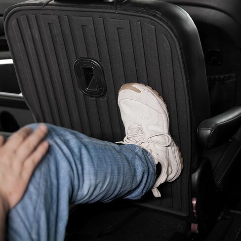 Kick Mats Backrest Mats for 2020-2024 2025 Kia Telluride 7 Passenger Captain Chairs Car Mats Accessories, All Weather TPE Interior Protector(2nd Row Backrest Mats) in Kuwait