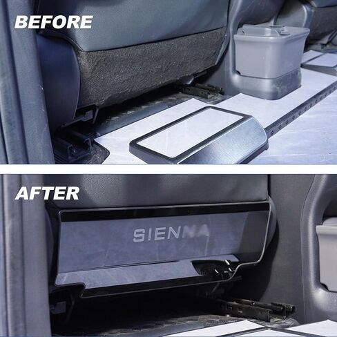 Back Seat Protector for 2021-2026 Toyota Sienna Accessories, Stainless Steel Seats Protector against Scratch, Dirt in Kuwait