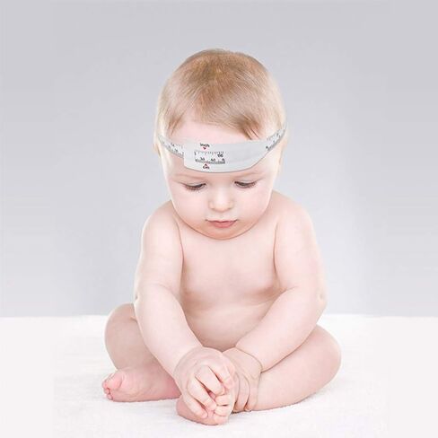 3 Pack Head Measuring Tape, 23.62 Inch Soft Scale for Infant Growth Tracking, Pediatric Clinic Home Use in Kuwait