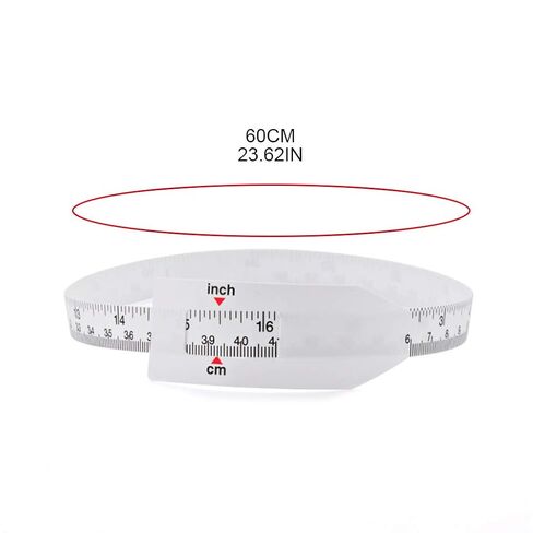 3 Pack Head Measuring Tape, 23.62 Inch Soft Scale for Infant Growth Tracking, Pediatric Clinic Home Use in Kuwait