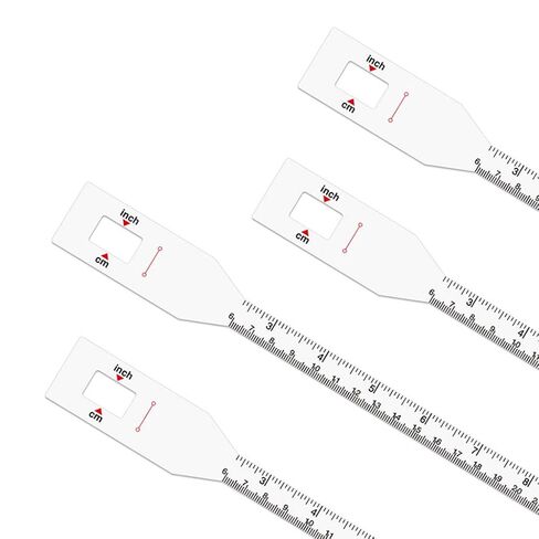3 Pack Head Measuring Tape, 23.62 Inch Soft Scale for Infant Growth Tracking, Pediatric Clinic Home Use in Kuwait