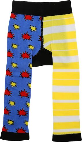 Pavilion Gift Company Unisex Rule Breaker – 12-24 Month Baby Leggings Soft Stretchy Humorous Funny Novelty Wacky Apparel Attire, Yellow, Blue, Black, Red, White in Kuwait