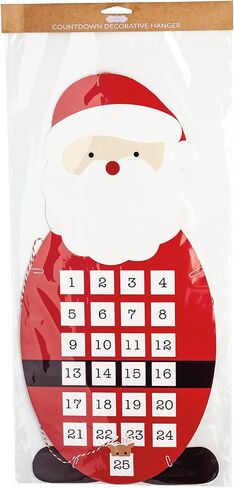 Mud Pie Christmas Santa Countdown Door Hanger in Kuwait