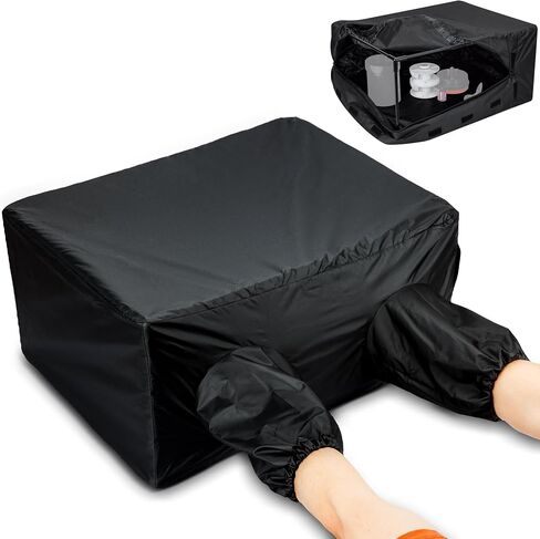 Portable Darkroom Film Changing Bag 22.8x23.6 (M), Sealed Light-Tight Bag | Double Layer Zipper Professional Darkroom Photography Supplies Bag for Film Processing, Replacement & Photo Developing Kit in Kuwait