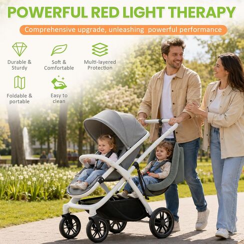 Stroller Hammock Seat for Toddler, 5-Point Harness, Detachable Stroller Seat Attachment, Folds be a Storage Bag, Curved Hammock-Style Seat Accessories, for 3-5 Years Old, Up to 45 lbs in Kuwait
