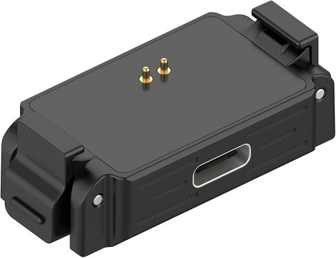 LOKEKE Compatible with DJI Action 6 Adapter Base, Quick Release Charger Charging Dock Stand Mount Compatible with DJI Osmo Nano with USB Type C Port, Zinc Alloy, NO Charging Cable in Kuwait