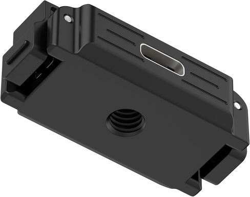 LOKEKE Compatible with DJI Action 6 Adapter Base, Quick Release Charger Charging Dock Stand Mount Compatible with DJI Osmo Nano with USB Type C Port, Zinc Alloy, NO Charging Cable in Kuwait