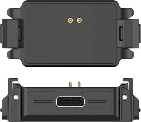 LOKEKE Compatible with DJI Action 6 Adapter Base, Quick Release Charger Charging Dock Stand Mount Compatible with DJI Osmo Nano with USB Type C Port, Zinc Alloy, NO Charging Cable in Kuwait