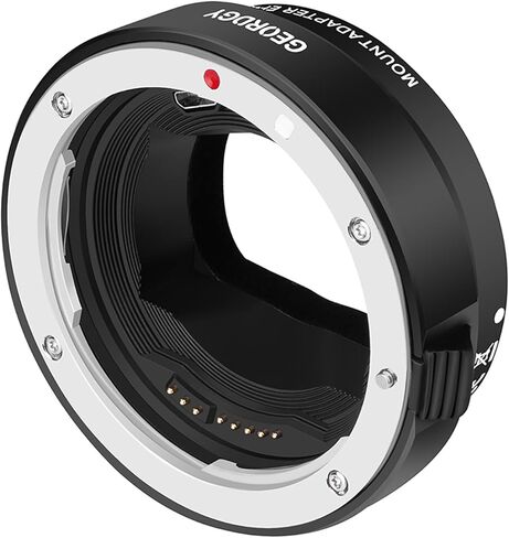 Auto-Focus Lens Mount Adapter for Canon EF/EF-S Lenses to Sony E-Mount Mirrorless Cameras Compatible with Sony Alpha A9, A7R V/IV/III/II, A7 IV/III/II, A7C, A7S Series in Kuwait