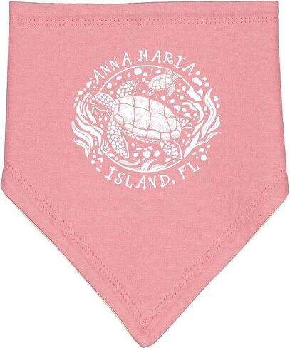 inktastic Anna Maria Beach Baby Bandana Bib in Kuwait