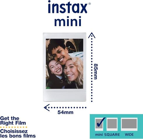 Fujifilm Instax Mini Link 2 Smartphone Photo Printer, Wireless, Portable, and Lightweight Instant Film Printer, Bluetooth, Compatible on iPhone IOS or Android Devices - Clay White (Renewed) in Kuwait