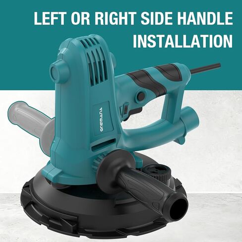 Drywall Sander, 750W Electric Drywall Sander with Vacuum Dust Collection, Variable Speed 1500–2700 RPM Wall Sander with 180mm Sanding Disc & Complete Accessories in Kuwait