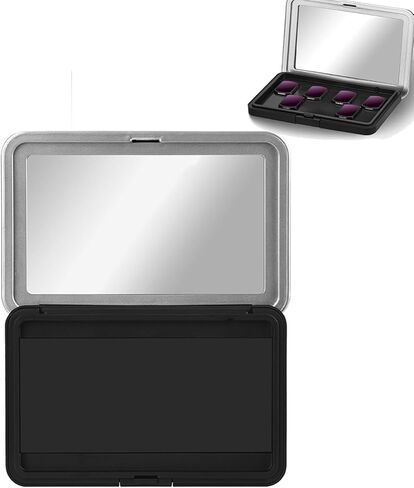 Magnetic Filter Storage Case for DJI Osmo Pocket 3, Waterproof, Dustproof, Shockproof Storage Bag for Wide Angle/Macro Lens Accessory, Compact & Lightweight (Large(11x 1.5x 7.3cm)) in Kuwait