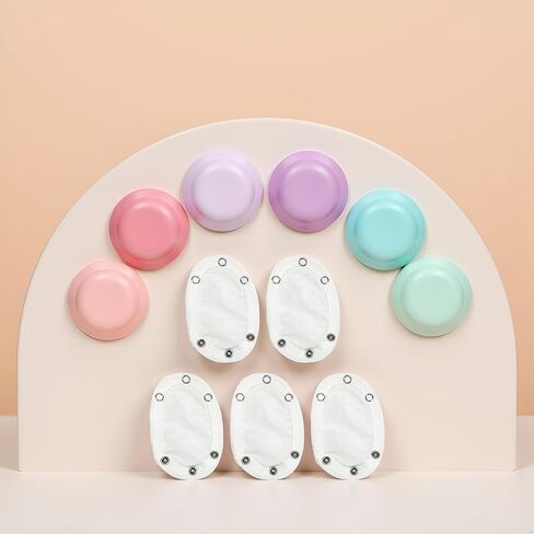 3Pcs Baby Jumpsuit Diaper Infant Romper Length Extender Bodysuit Snap Button Extended Diaper for Triangle Crotch Clothing in Kuwait