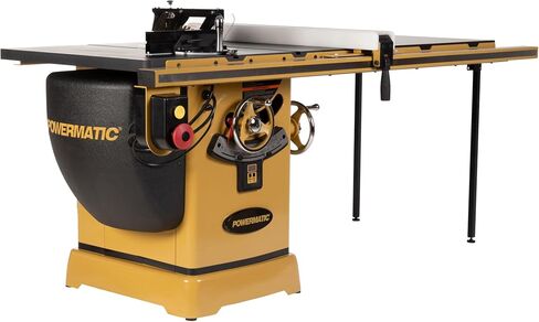 Powermatic 10-Inch Table Saw, Extension Table, 50-Inch Rip, 5 HP, 230V 1Ph (PM2000B) in Kuwait