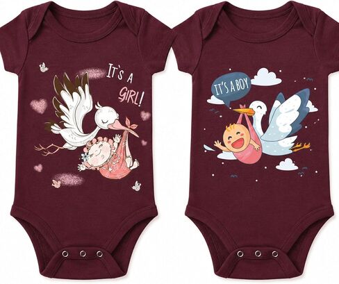 Personalized Baby Bodysuit Boy Girl, Funny Newborn Outfit Infant, Custom Gender Reveal Gift, Pregnancy Announcement, Baby Reveal Gifts, Cute, Mom to be Gift, First Grandbaby in Kuwait