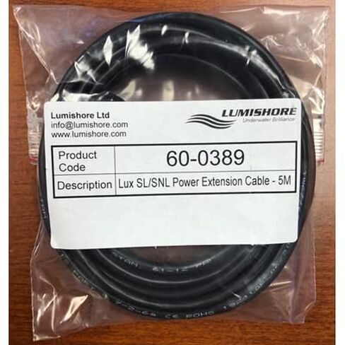 Lumishore 60-0389 Lux Striplight Exten. Cable, 5m [16.4] in Kuwait