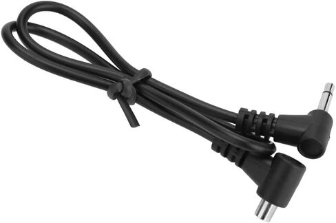 Zopsc Lightweight Flash PC Sync Cord 2.5mm Plug to Male PC Sync Cable, 12 Inch 30CM Cord for Camera Flash, Cable for Studio Lighting in Kuwait