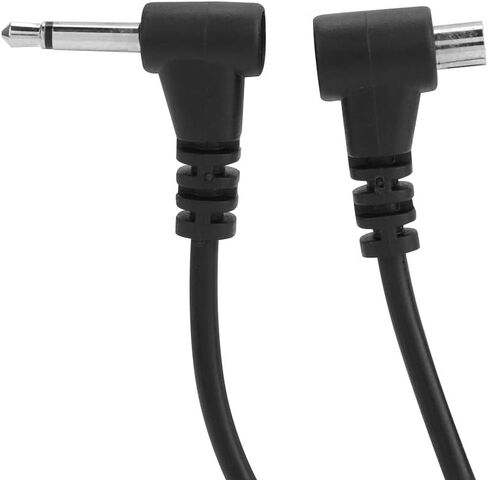 Zopsc Lightweight Flash PC Sync Cord 2.5mm Plug to Male PC Sync Cable, 12 Inch 30CM Cord for Camera Flash, Cable for Studio Lighting in Kuwait