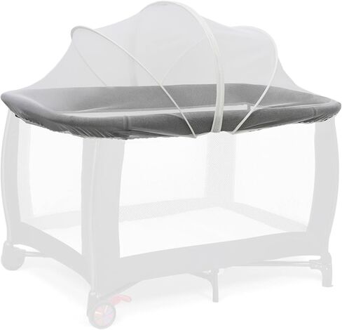 Bassinet Cover for Cats, Mosquito Net Cover, Two-Way Zipper | Keep Pets Out for Baby, Breathable Baby Mosquito Net for Crib White in Kuwait