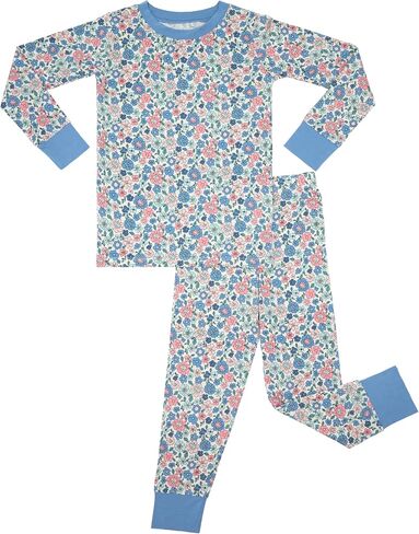IN MY JAMMERS Bamboo Viscose Two Piece Pajama Set Lightweight Loungewear for Toddlers and Kids in Kuwait