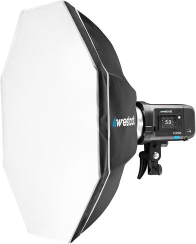 Westcott FJ250 250ws Strobe 1 Light Backpack | OLED Touchscreen, 0.01-0.9 Second Recycle, 850 Plus Full-Power Flashes, Bowens Mount, Fj-X3 S Sony Trigger in Kuwait