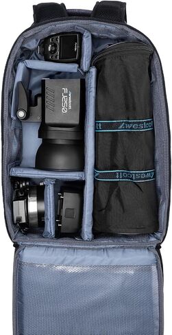 Westcott FJ250 250ws Strobe 1 Light Backpack | OLED Touchscreen, 0.01-0.9 Second Recycle, 850 Plus Full-Power Flashes, Bowens Mount, Fj-X3 S Sony Trigger in Kuwait